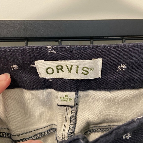 NWOT |‎ ORVIS Women’s patterned pants — size 10 - Picture 4 of 6